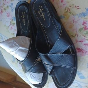 Cole Haan Nike Air Wedge Sandals 8. 5